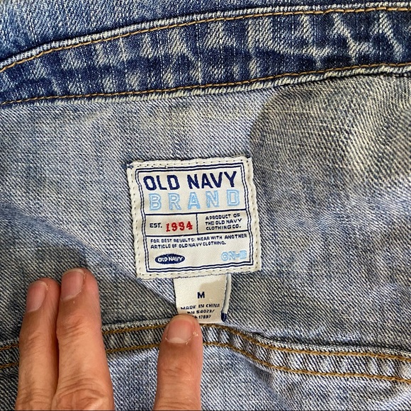 Denim jacket Medium Old Navy jean jacket - Picture 7 of 11